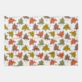 Herbst Rustikaler Erntedank Geschirrtuch