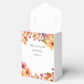 Herbst Rustikales Brautparty Geschenkschachtel (Geöffnet)