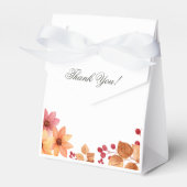 Herbst Rustikales Brautparty Geschenkschachtel (Vorderseite)