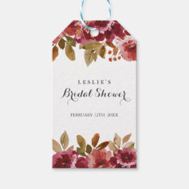 Herbst Rustikales Brunch & Bubbly Brautparty Geschenkanhänger