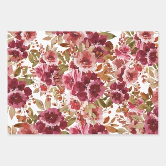 Herbst Rustikales Brunch & Bubbly Brautparty Geschenkpapier Set (Vorderseite 2)