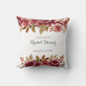 Herbst Rustikales Brunch & Bubbly Brautparty Kissen (Vorderseite)