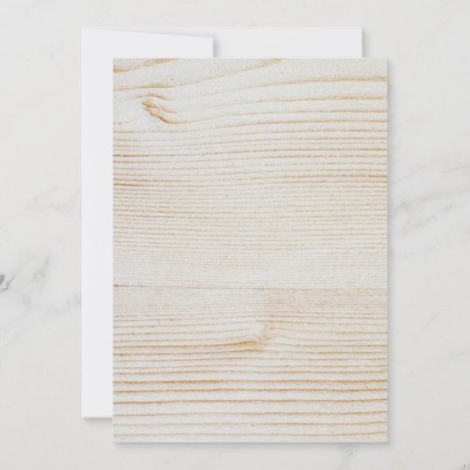 Herbst Rustikales Holz String Lights Abendessen Pa Einladung (Rückseite)