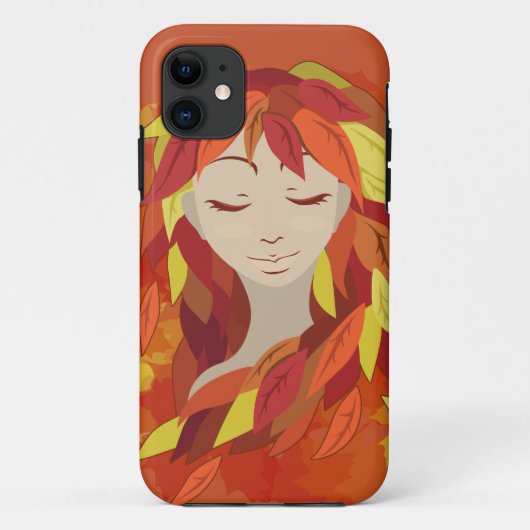 Herbst (Schlafen) Case-Mate iPhone Hülle (Rückseite)