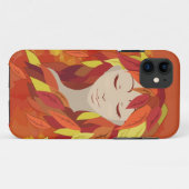 Herbst (Schlafen) Case-Mate iPhone Hülle (Rückseite (Horizontal))