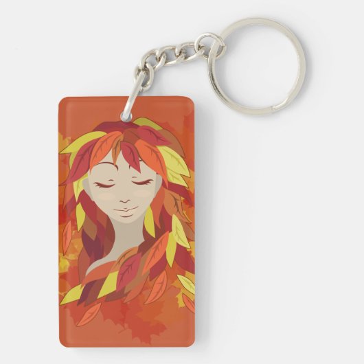 Herbst Schlüsselanhänger (Rückseite)