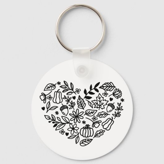 Herbst Schlüsselanhänger (Vorderseite)