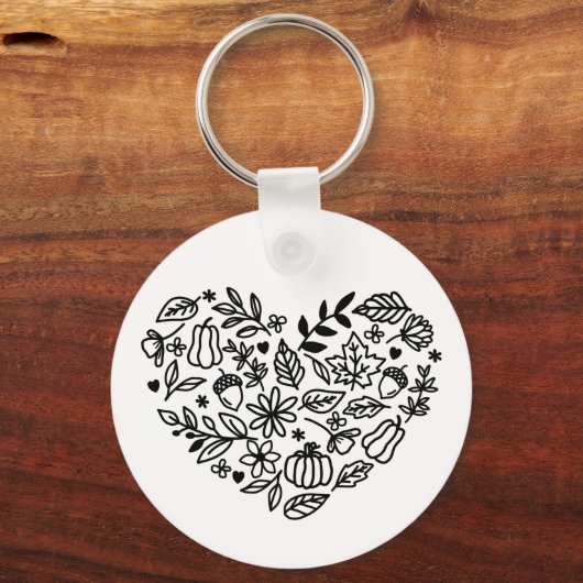 Herbst Schlüsselanhänger (Vorderseite)