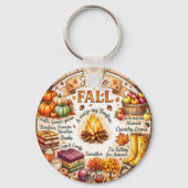 Herbst Schlüsselanhänger (Vorderseite)