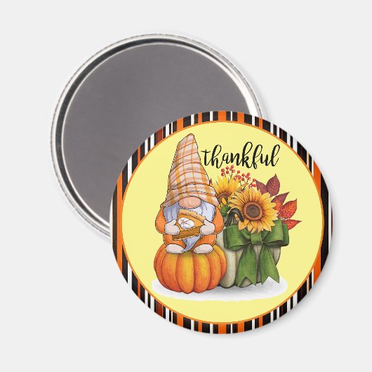 Herbst Schöne Sammlung beliebter Erntedank Magnet (Vorderseite/Rückseite)