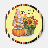 Herbst Schöne Sammlung beliebter Erntedank Magnet (Vorne)