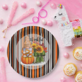 Herbst Schöne Sammlung beliebter Erntedank Pappteller (Party)