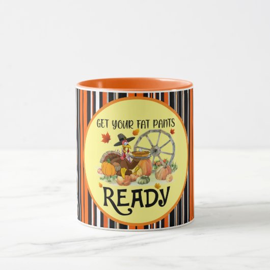 Herbst Schöne Sammlung Moderner Erntedank Tasse (Zentrum)