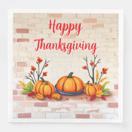 Herbst Schönes Popular Happy Thanksgiving Serviette