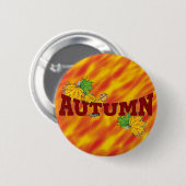 Herbst-Schönheit - Button (Vorne & Hinten)