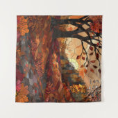 Herbst-Schönheitsband Wandteppich (Vorderseite (Horizontal))