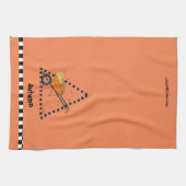 Herbst-Schubkarre Geschirrtuch (Horizontal)