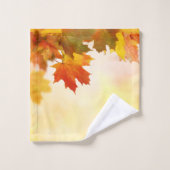 Herbst-Segen Badhandtuch Set (Waschlappen)