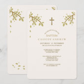 Herbst-Segen-Einladung Einladung (Vorne/Hinten)