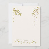 Herbst-Segen-Einladung Einladung (Rückseite)