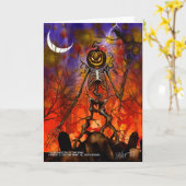 Herbst-Segen-Gruß-Karte Karte (Gelbe Blume)