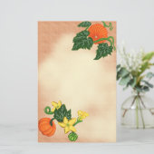 Herbst-Segen ~Pumpkin Patch~ Briefpapier (Stehend Vorderseite)
