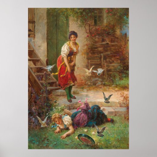 Herbst selbst durch Hans Zatzka - Plakat (Vorne)