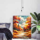 Herbst Serene Schöne Naturlandschaft Poster