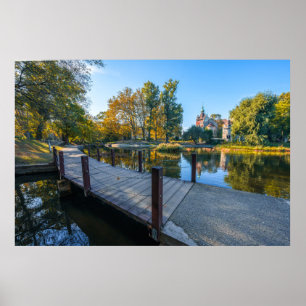 Herbst Serenity Vajdahunyad Burg in Budapest Poster