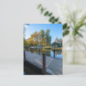 Herbst Serenity Vajdahunyad Burg in Budapest Postkarte (Stehend Vorderseite)