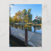 Herbst Serenity Vajdahunyad Burg in Budapest Postkarte (Vorderseite)