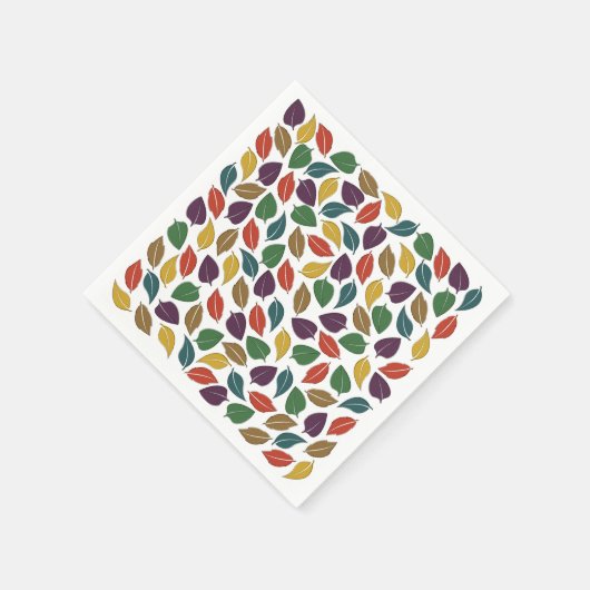 Herbst Serviette (Ecke)