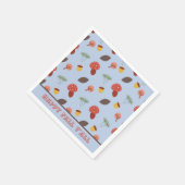 Herbst Serviette (Ecke)