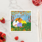 Herbst Serviette (Beispiel)