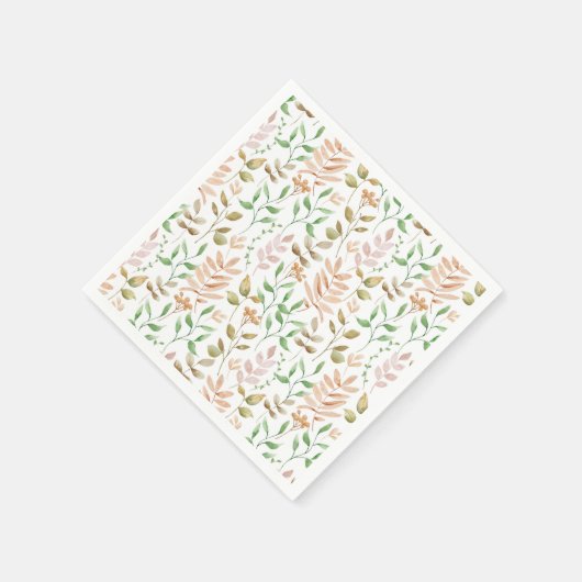 Herbst Serviette (Ecke)