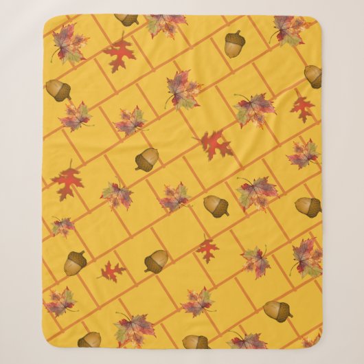 Herbst sherpadecke (Vorderseite)