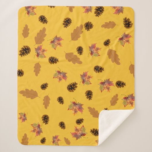 Herbst  sherpadecke (Vorderseite)