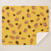 Herbst  sherpadecke (Vorderseite (Horizontal))