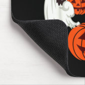 Herbst-Shirt mit Kürbisgesicht Geistern des Herbst Mousepad (Ecke)