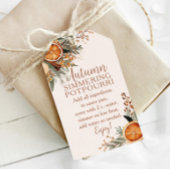 Herbst-Simmering-Potpourri Geschenkanhänger