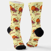 Herbst Socken (Gewinkelt)
