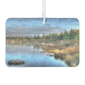 Herbst Sonnenaufgang am Moosehead Lake Maine Autolufterfrischer (Rückseite)