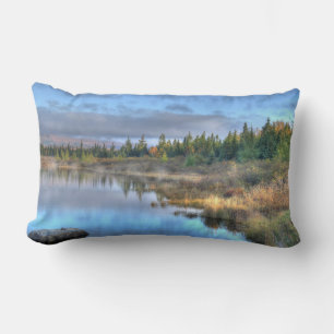 Herbst Sonnenaufgang am Moosehead Lake Maine Lendenkissen