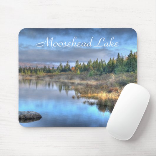 Herbst Sonnenaufgang am Moosehead Lake Maine Mousepad (Mit Mouse)
