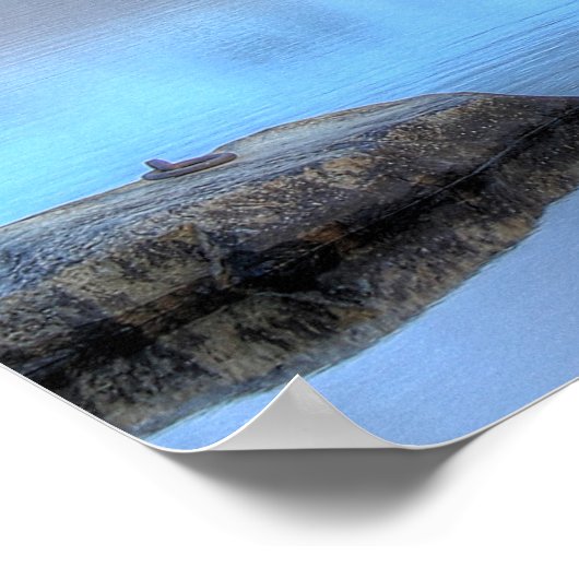 Herbst Sonnenaufgang am Moosehead Lake Maine Poster (Ecke)