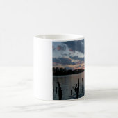 Herbst-Sonnenuntergang Kaffeetasse (Mittel)