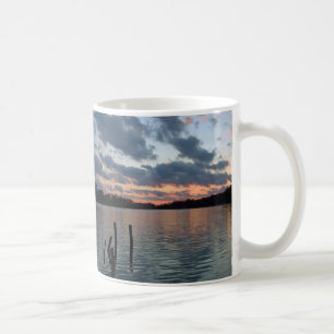 Herbst-Sonnenuntergang Kaffeetasse