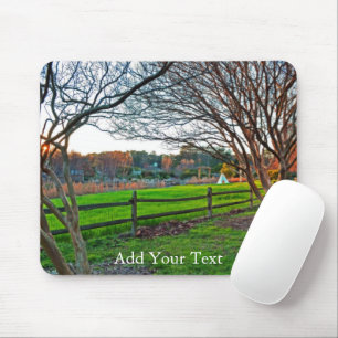Herbst Sonnenuntergang von Shirley Taylor Mousepad