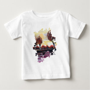 Herbst Sonntag Baby T-shirt