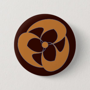 Herbst Spiral Crescent Triquetra Button